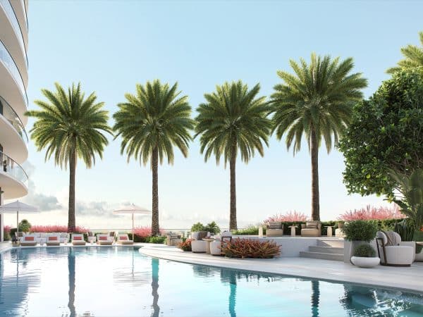 Private Residences Pool Day